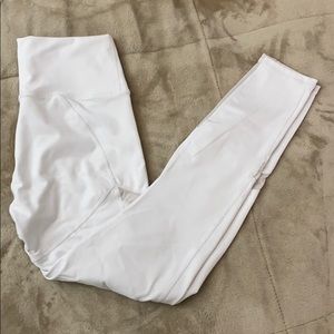 White mesh Fabletics leggings